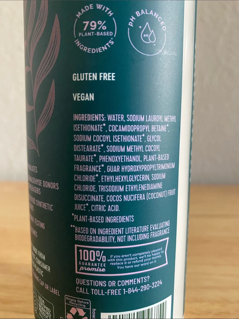 HEB Field and Future Moisturize & Hydrate Shampoo (ocean coconut scent)